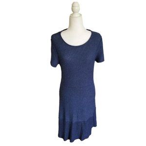 Like New Gap Blue Short-Sleeved Dress